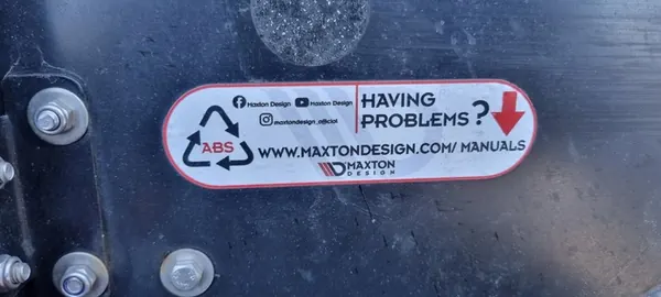 VW Golf VII GTI Bakre stötfångarspröt image 6