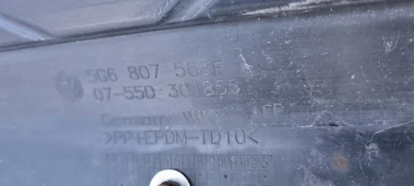 VW Golf VII GTI Bakre stötfångarspröt image 7