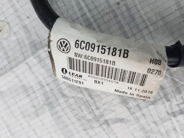 Módulo Terminal Negativo SEAT OE 6C0915181B image 3