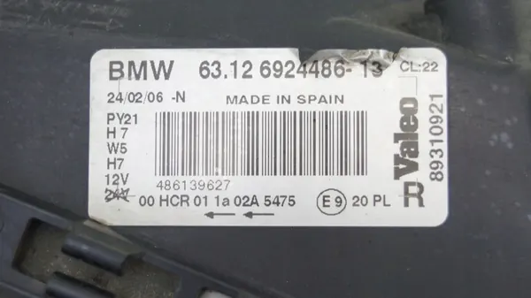 BMW 1 E87 E81 04-07 Farol Direito image 3