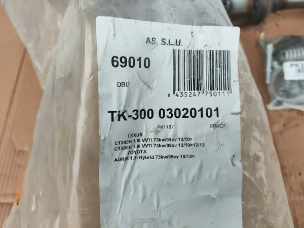 Catalyseur Toyota OEM 100000 - Auris II 1.8 Hybride image 4