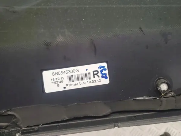 Ventana trasera derecha usada OEM 8R0845300G Audi Q5 image 5
