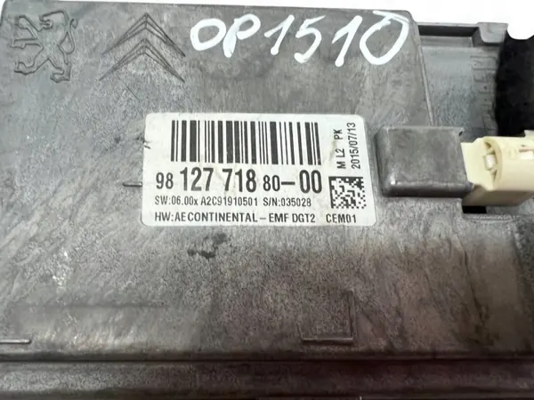 Écran Peugeot 508 OEM 9812771880-00 Occasion image 4