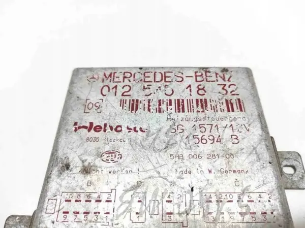Mercedes-Benz S W140 Módulo Webasto 0125451832 image 4