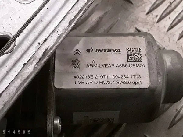 Régulateur de vitre Citroen C3 OEM 9683129580 image 7