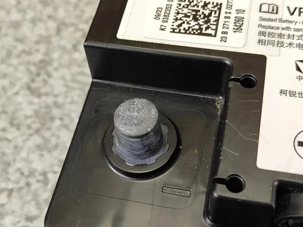 BMW OEM 9382269 AGM Akku 12V 70Ah 720A image 4