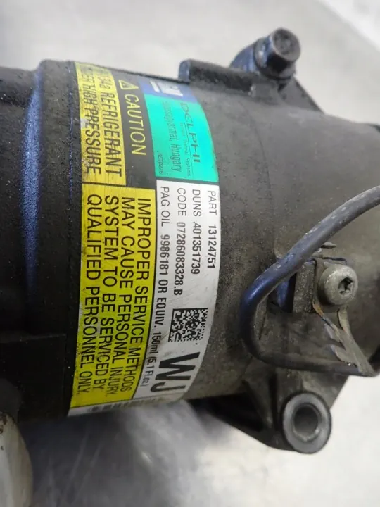 Opel OE 13124751 Compresseur AC image 3