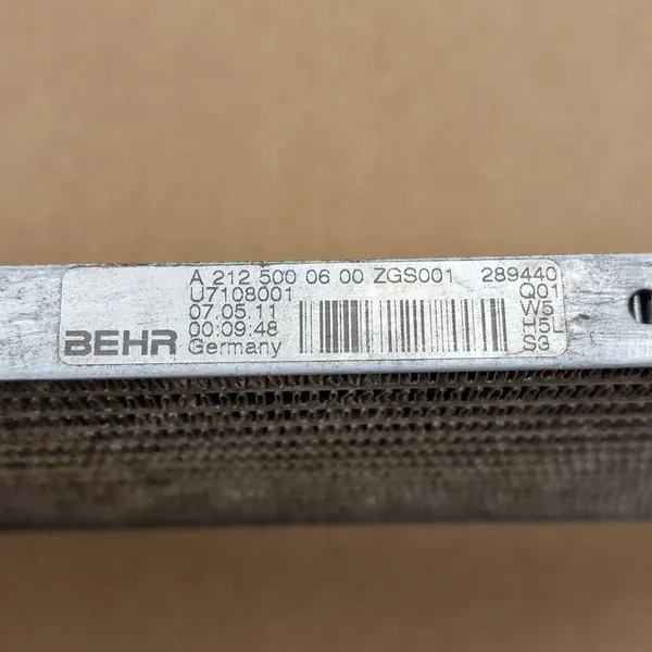 Transmissie oliekoeler Mercedes R172 W204 W212 CLS C218 SL R231 image 3