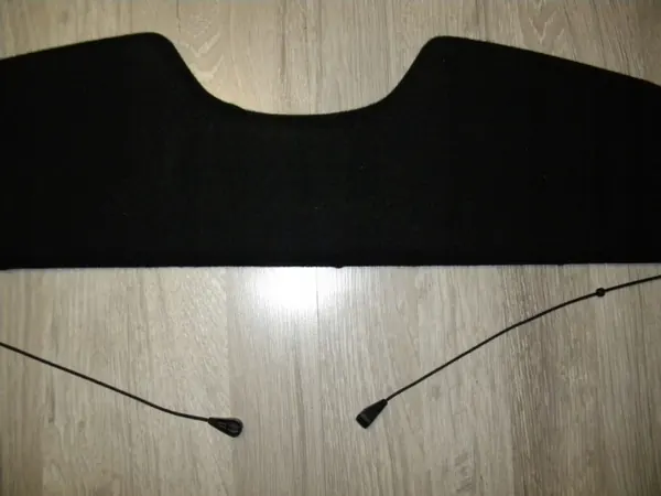 OEM RENAULT TWINGO II 2 Kofferraumablage - Schwarz, Gebraucht image 3