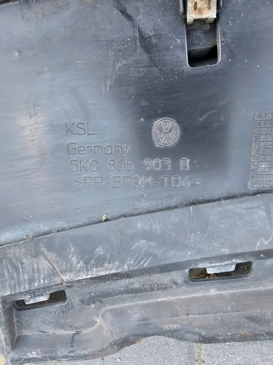 VW GOLF VI FRAMSTÖTTSPOILER GTI GTD image 4