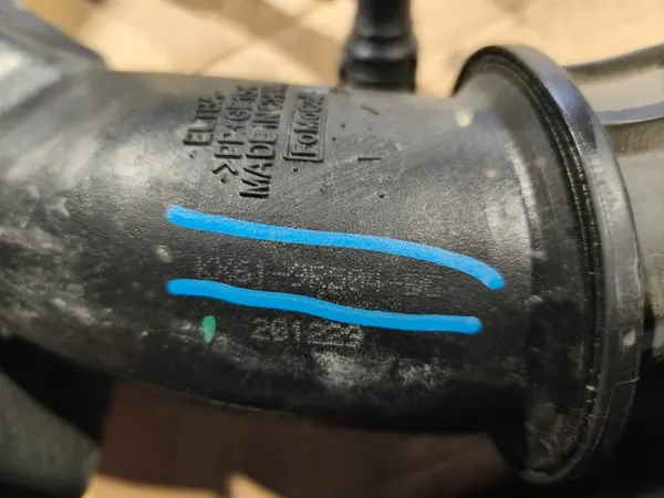 Ford 2.0 EcoBoost Intercoolerrör OEM K2G3-9F805-DA image 5