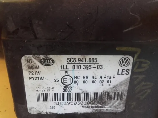 Farol esquerdo VW Jetta VI 5C OE image 3