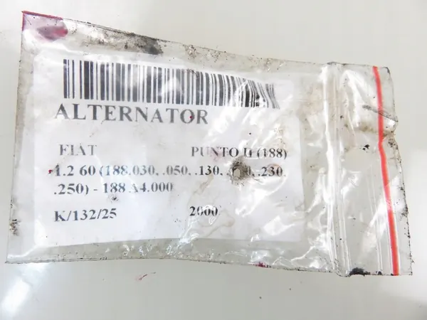 Vaihtovirtageneraattori 60A Fiat Punto II image 2