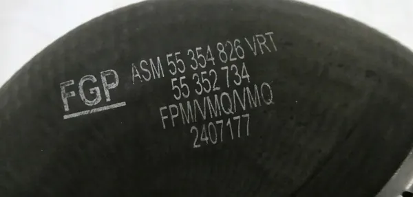 Tubería de aire del intercooler Opel Vectra C Signum 1.9 CDTI image 3