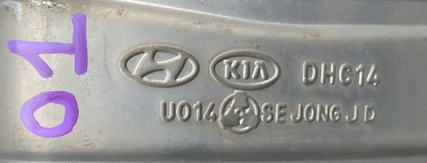 Hyundai Genesis G80 2013 3.8 Tubo de Escape DHC14 image 6