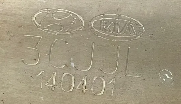 Hyundai Genesis G80 2013 3.8 Tubo de Escape DHC14 image 7