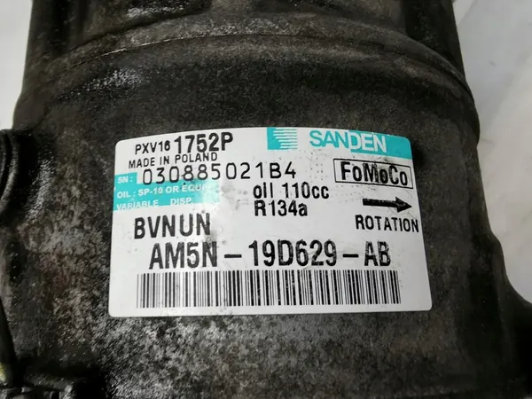 Compresor de AC Ford C-MAX MK2 1.6 TDCI AM5N-19D629-AB image 9