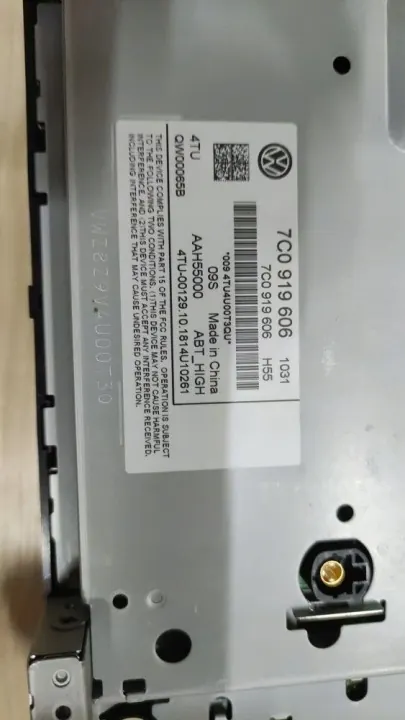 Begagnad VW Crafter Radio Navigation OEM 7C0919606 image 4