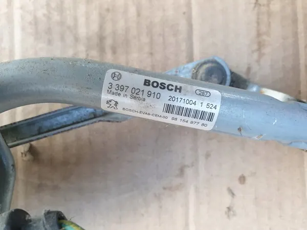 Wischermotor Mechanismus Peugeot 208 2014- 9815497780 image 3