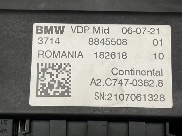Module contrôle suspension BMW OEM 8845508 VDP image 8