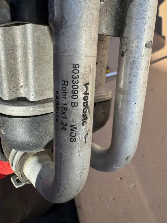 Webasto-lämmitin OEM A2055003500 Mercedes W205 C-luokalle image 5