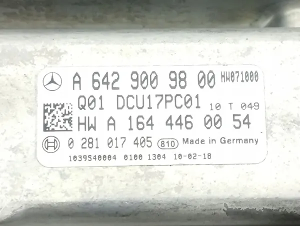 Controlador AdBlue Mercedes-Benz A6429009800 - Usado image 6