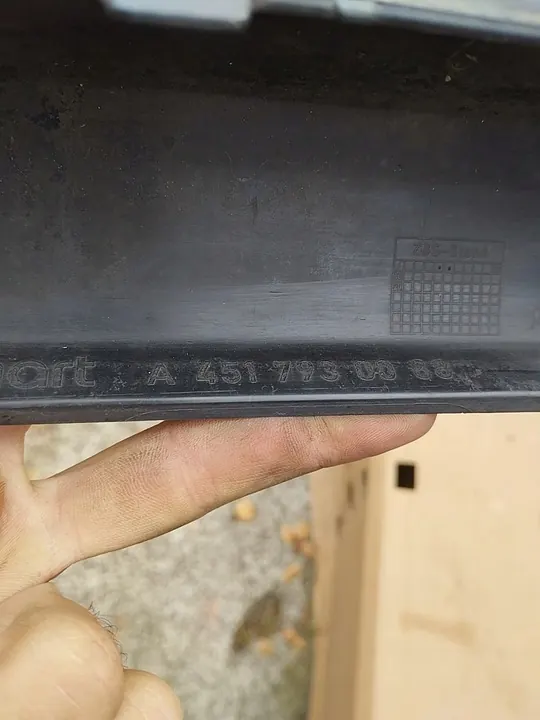 Framstötspoiler FORTWO II 451 A4517930088 image 2