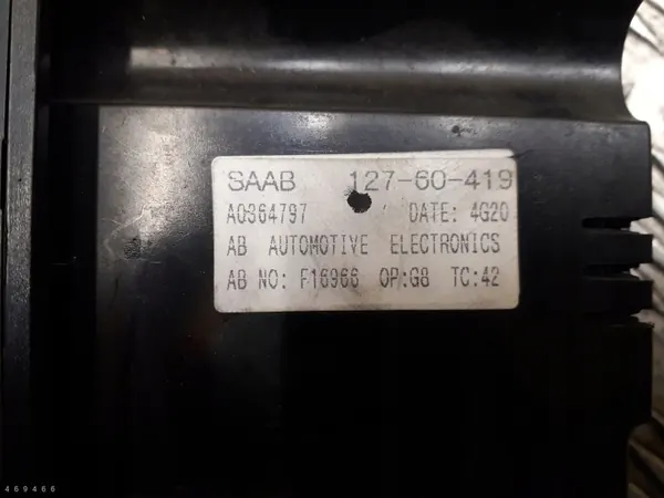 Saab 9-5 ilmastointiohjain OEM 12760419 image 3