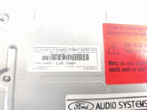 Sony CD-radio OEM 4M5T18C815BE för Ford Focus MK2 image 6