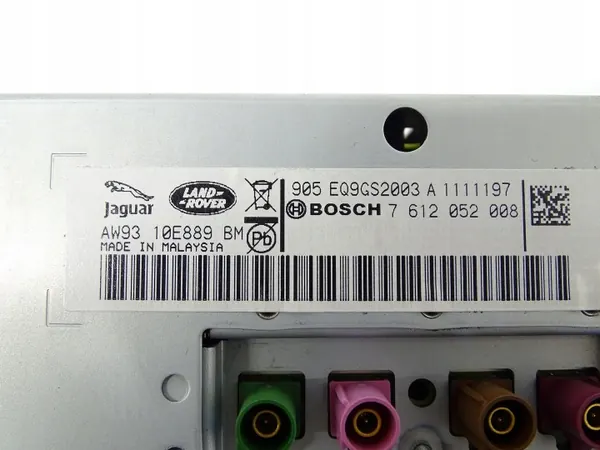 Écran de navigation Jaguar XJ X351 OEM AW9310E889BM image 3