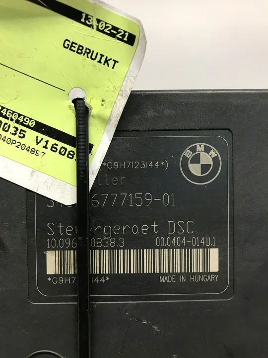 ABS Pomp Controller 6777159 6777158 image 6