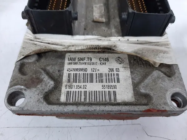 FIAT STILO 1.6 16V Moottorin Ohjausyksikkö Set 55189590 IAW5NF.T9 image 4