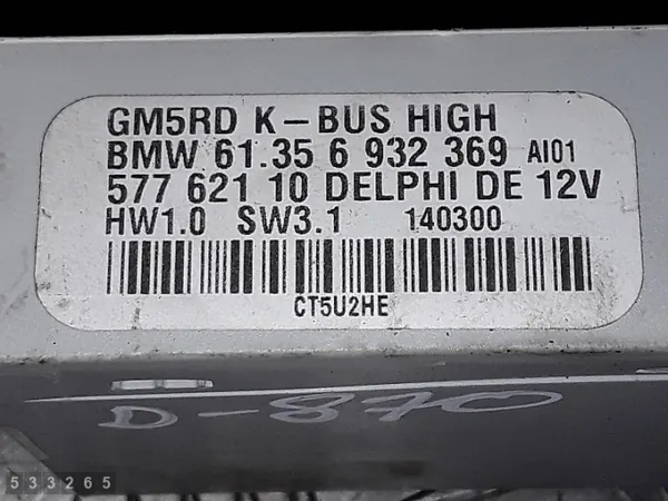 2002 BMW 3 Series E46 ECU 2000TD 61356932369 image 4