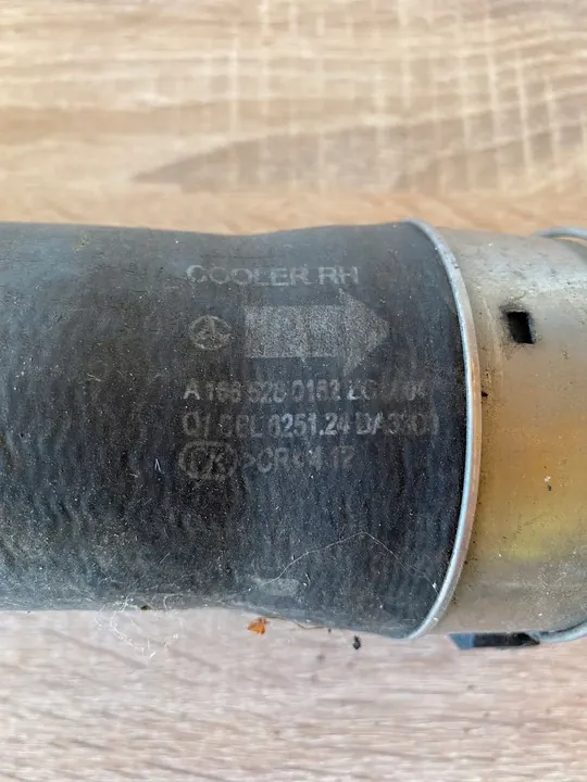 Tuyau d'air intercooler Mercedes ML W166 - A1665280182 image 3