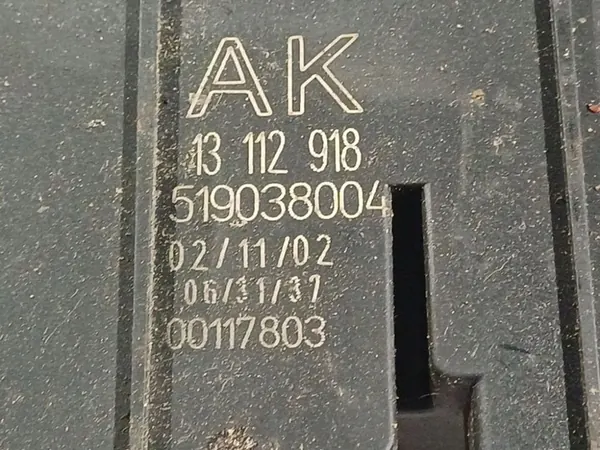 Caixa de Fusíveis Opel Vectra 2002 2.2L 13112918 image 4