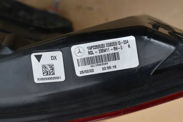 MERCEDES E 213 LIFT SEDAN RECHTER ACHTERLICHT A2139065209 image 7