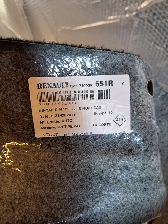 Tapis Renault OE OEM 820000000 Occasion image 4
