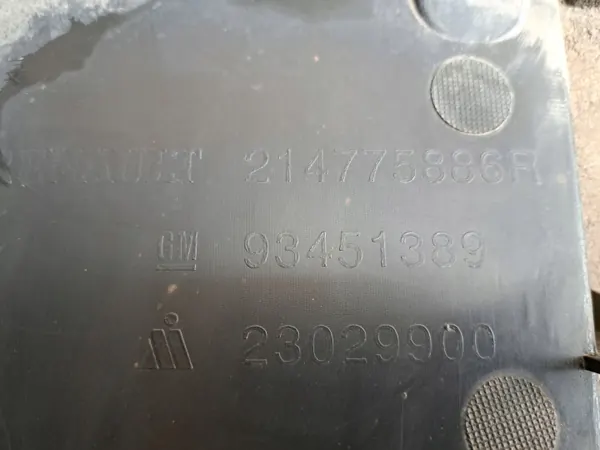 OEM 93451389 etupuskurikilpi Opel Vivaro B:lle image 3