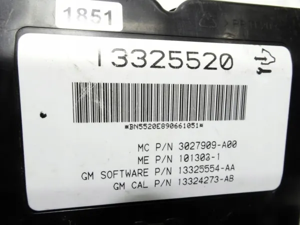 Module de hayon Opel Insignia A OEM 13325520 image 4