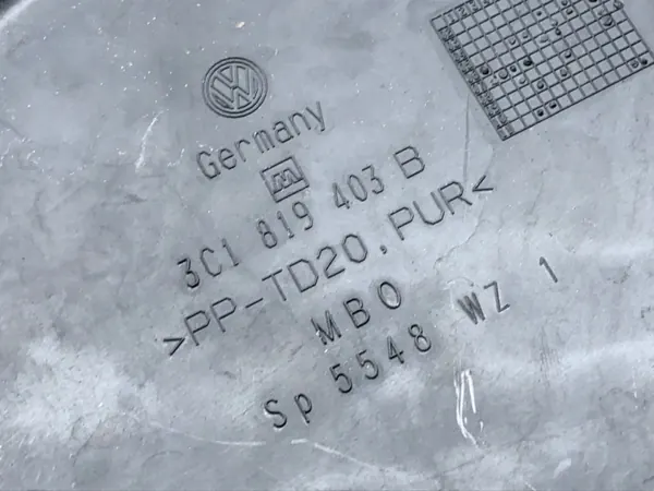 OEM 3C1819403B Cache Pare-brise Gauche VW Passat B7 image 4