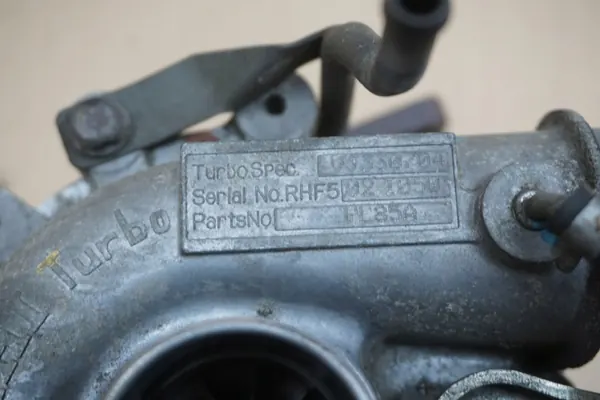Turbo MAZDA B2500 OEM - Usado 2,5 TD 2001 image 8