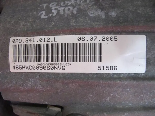 Actuador de Reductor VW Touareg 7LA 2.5 TDI 0AD341012L image 5