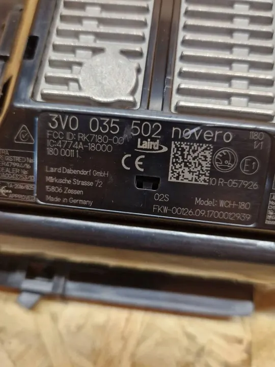 Cinzeiro dianteiro OEM 3V0035502 para Skoda Superb B8 image 4