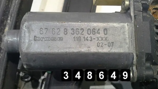 Régulateur de vitre BMW OEM AM-348649 pour Série 3 2001 image 3