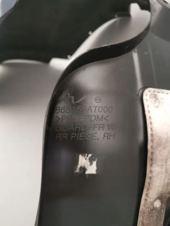 Kia Niro II EV 22- Oikea Etulokasuoja OEM FCDGSFGF123 image 6