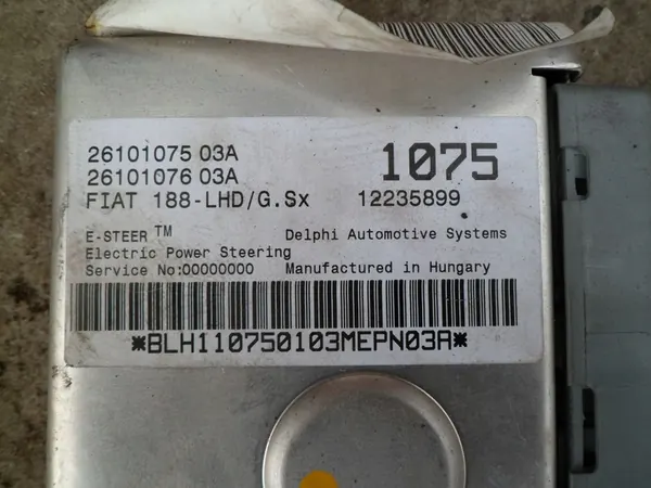 Fiat Punto II Power Steering Module 1999-2003 26101075 image 6