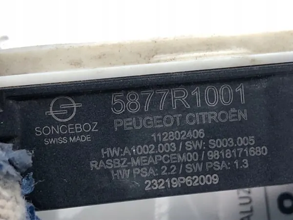 Zonweringmotor OEM 5877R1001 voor Peugeot 308 II image 3