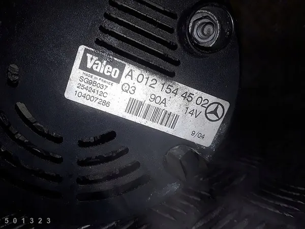 Alternador Mercedes A W168 2003 1600 Gasolina image 4