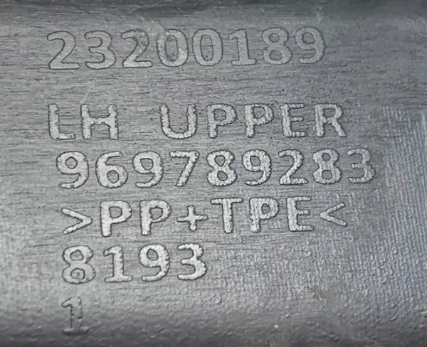 OEM 23200189 Moulure Évacuation Eau Arrière Gauche Cadillac image 3