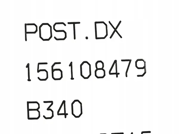 Cadre de vitre porte avant droit OEM 156108479 image 7